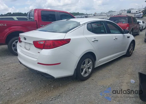 2015 Kia Optima Lx из США, поврежденный, VIN KNAGM4A71F5589591